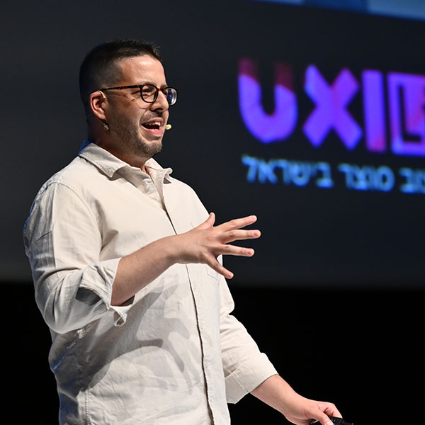 יניב מיכאלי בכנס Design Leadership Live 2020